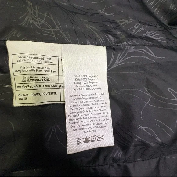 Eddie Bauer Women’s Small Swiss Model 1944 Knit Quilted Down Jacket Rising Sun - Picture 8 of 11